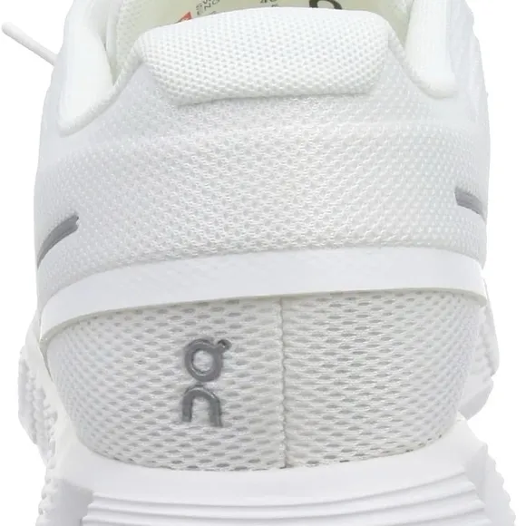 On Cloud 5 Running White Athletic Sneakers