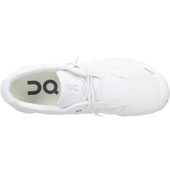 On Cloud 5 Running White Athletic Sneakers