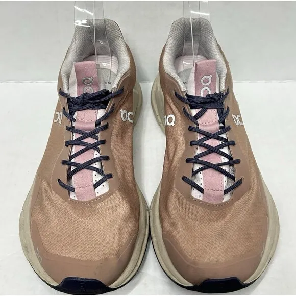 On Cloudnova Women's Shoes Size 9.5 Rose Brown Running Trainers Athletic
