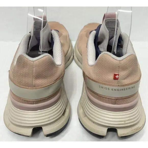 On Cloudnova Women's Shoes Size 9.5 Rose Brown Running Trainers Athletic