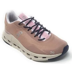 On Cloudnova Women's Shoes Size 9.5 Rose Brown Running Trainers Athletic