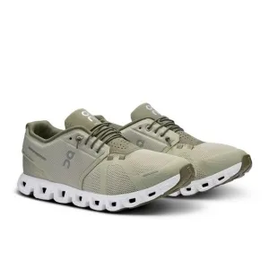 On Mens 9.5 Chalk Grove Cloud 5 Athletic Running Sneakers Shoes Lace Up P2-27