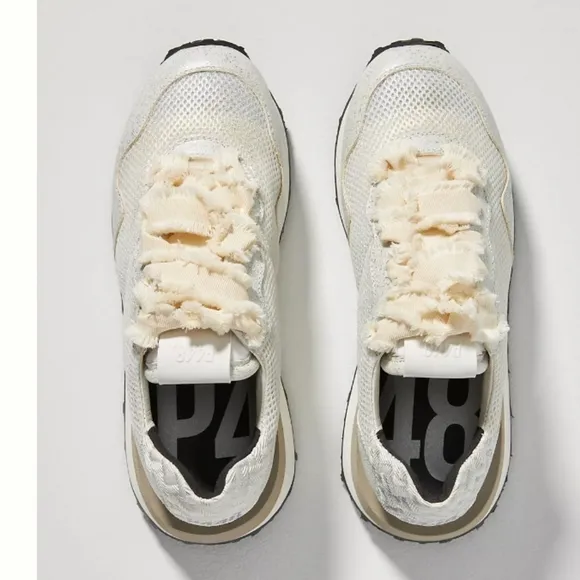 P448 Cancun Sneaker | NIB | EU Size 37 | White Neutral | Italian Designer