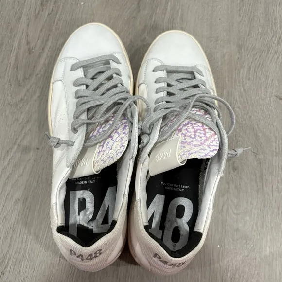 P448 Sneakers Thea Unicorn in White