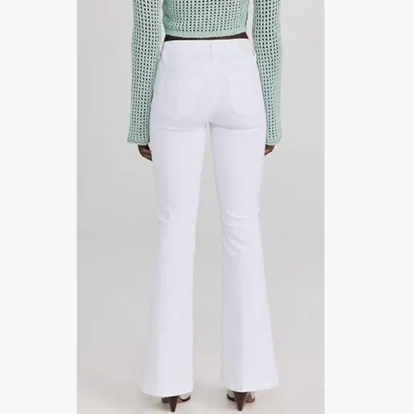 PAIGE Genevieve White Jeans