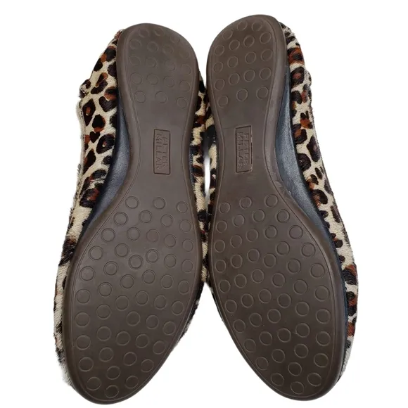 Peter Millar | Leopard Calf Hair Slip On Flats 7.5