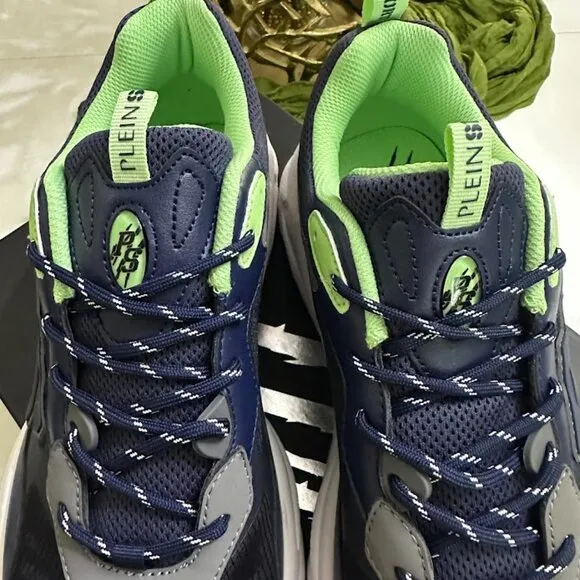 Philipp Plein Sneakers Lo-Top Runners Size: 10.5