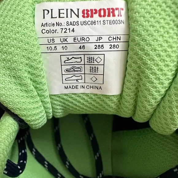 Philipp Plein Sneakers Lo-Top Runners Size: 10.5