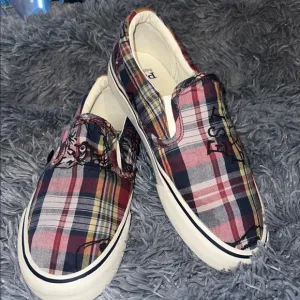 Polo by Ralph Lauren Red and Blue Loafers