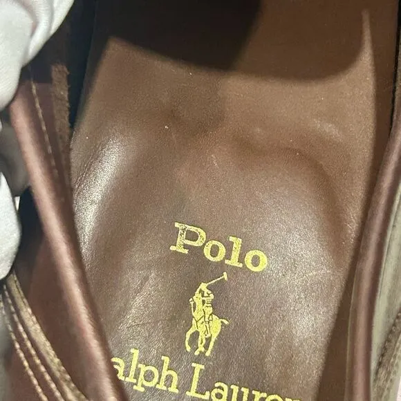 Polo Ralph Lauren x Crockett &amp; Jones Men’s Barksdale Loafer Dark Brown Size 11