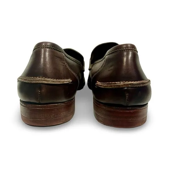 Polo Ralph Lauren x Crockett &amp; Jones Men’s Barksdale Loafer Dark Brown Size 11
