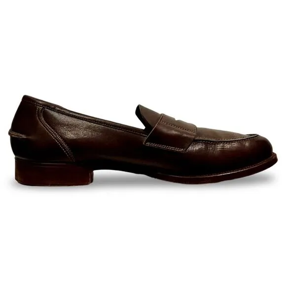 Polo Ralph Lauren x Crockett &amp; Jones Men’s Barksdale Loafer Dark Brown Size 11