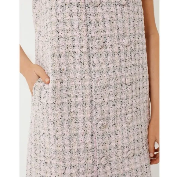 POMANDER PLACE Bianca Tweed Peony Dress