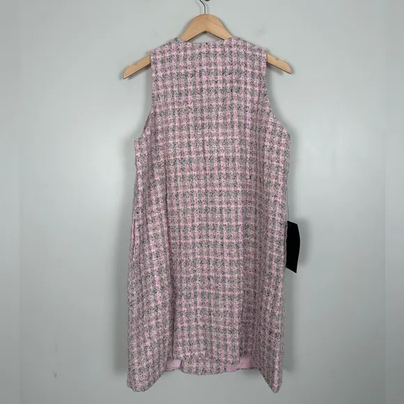 POMANDER PLACE Bianca Tweed Peony Dress