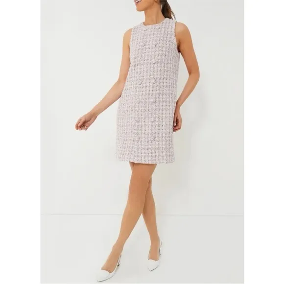 POMANDER PLACE Bianca Tweed Peony Dress
