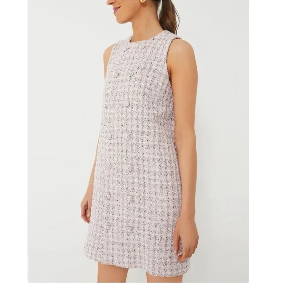 POMANDER PLACE Bianca Tweed Peony Dress