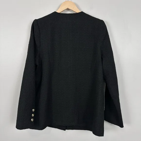 POMANDER PLACE Black Tweed Jennings Jacket