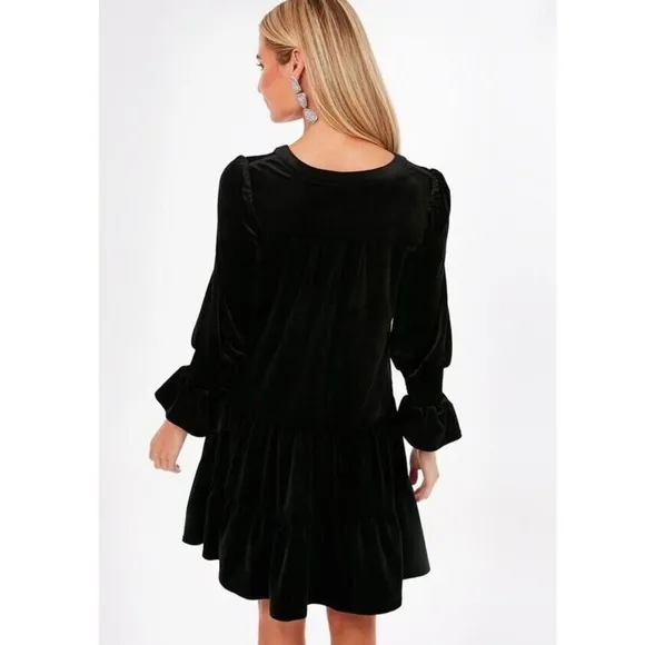 POMANDER PLACE Black Velvet Kenzo Dress