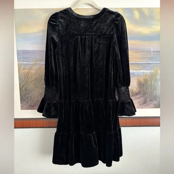 POMANDER PLACE Black Velvet Kenzo Dress