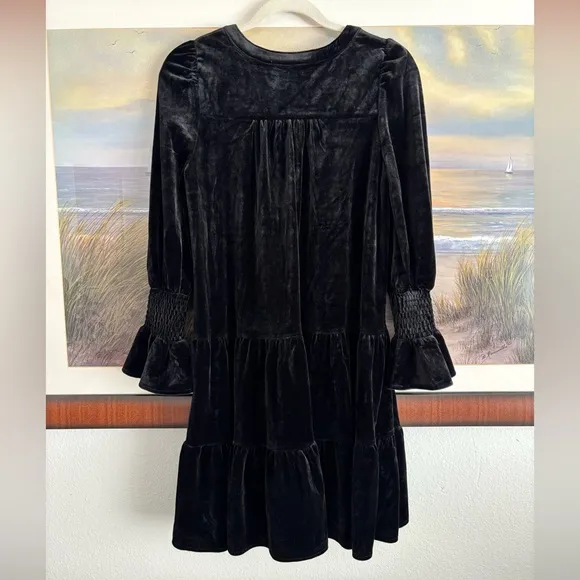 POMANDER PLACE Black Velvet Kenzo Dress