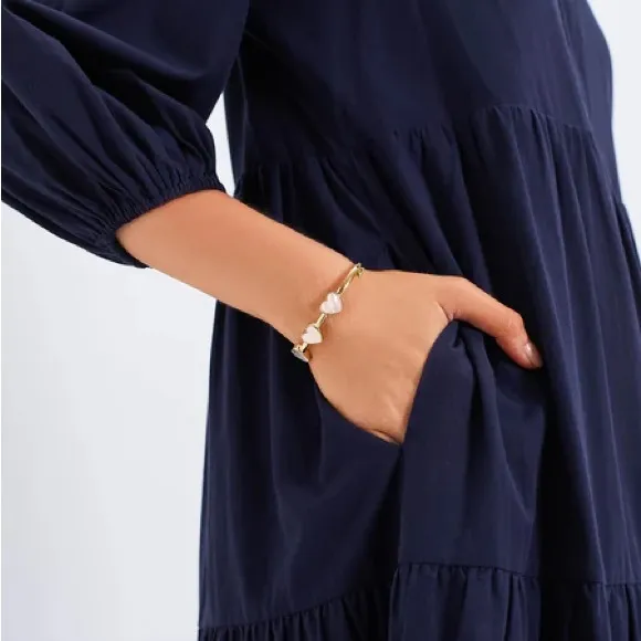 POMANDER PLACE Navy Mabel Maxi Dress