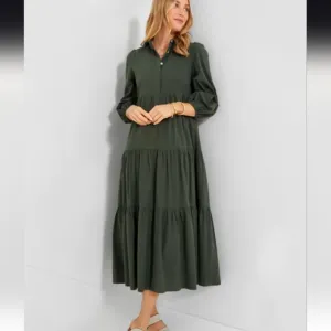 Pomander Place | NEW Sedona Sage Mabel Three-quarter Sleeve Maxi Dress Size XL