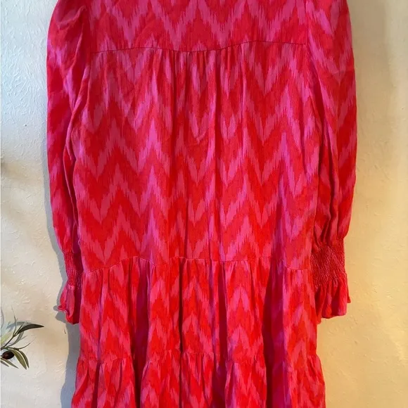 POMANDER PLACEHot Pink Ikat Kenzo Dress