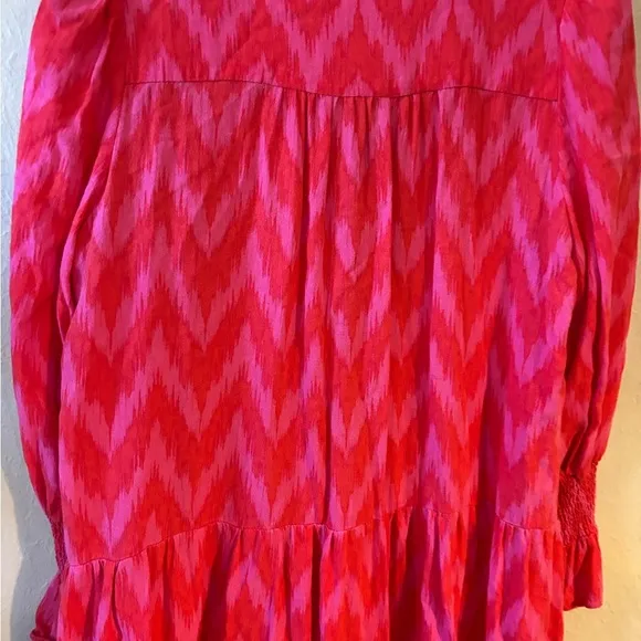 POMANDER PLACEHot Pink Ikat Kenzo Dress