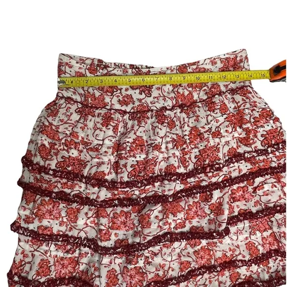 Poupette St Barth Printed Bibi Mini Skirt m