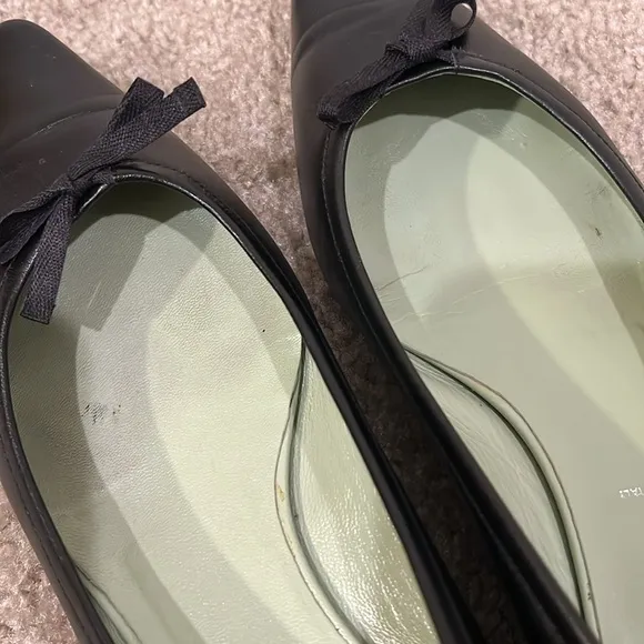 Prada black ballet flats