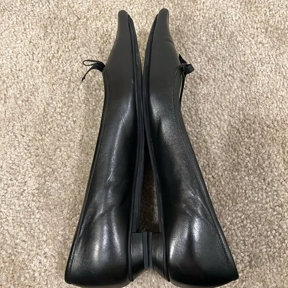Prada black ballet flats