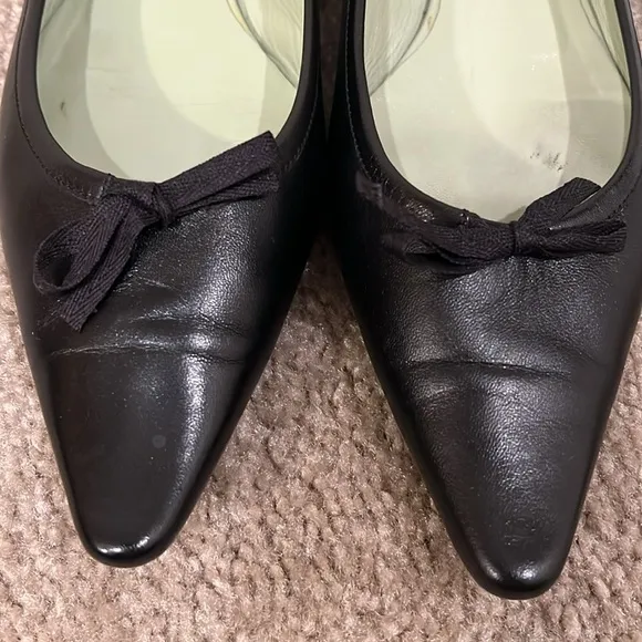 Prada black ballet flats