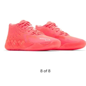 Puma Lamelo Breast Cancer Awareness Basketball Sneakers Shoes - Pink
