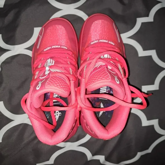 Puma Lamelo Breast Cancer Awareness Basketball Sneakers Shoes - Pink