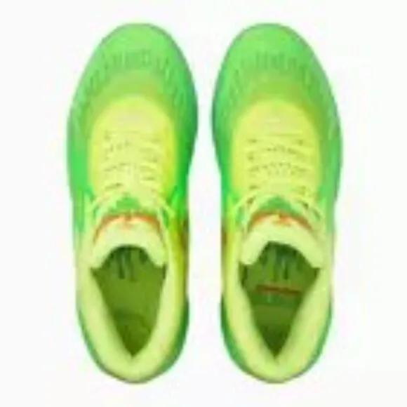 Puma MB.02 Nickelodeon Slime Basketball Sneakers - Size 10