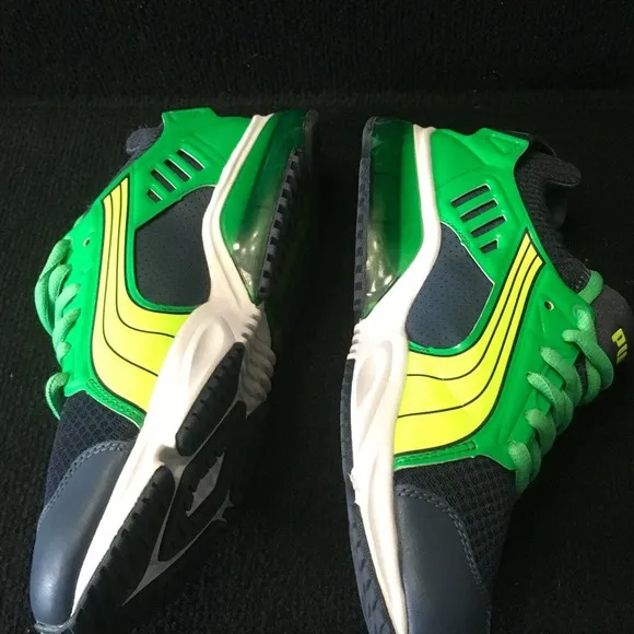 Puma Mens Power Tech Blaze 187443 03‎ Green Lace Up Sneaker Shoes Size 8.5