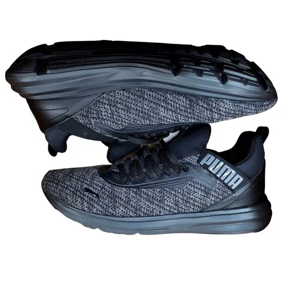 PUMA Sneakers Men's 9 Enzo Beta Woven V3 Slip-on Running Activewear shoes