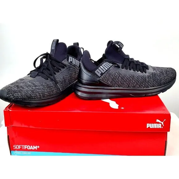 PUMA Sneakers Men's 9 Enzo Beta Woven V3 Slip-on Running Activewear shoes