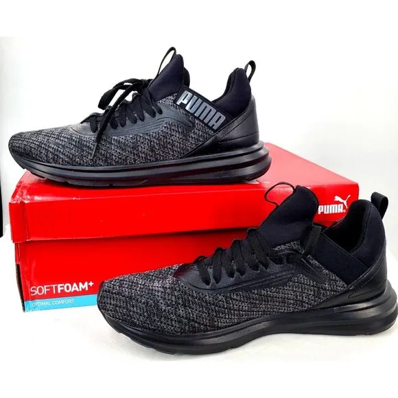 PUMA Sneakers Men's 9 Enzo Beta Woven V3 Slip-on Running Activewear shoes
