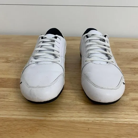 Puma White Leather x Ferrari Drift Cat Scuderia Motorsport Sneakers Men's Size 8