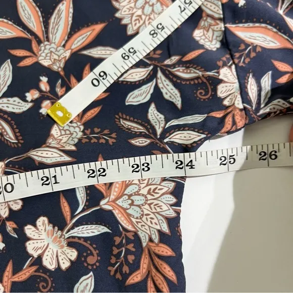 Pure Jill Floral Print Dress Women’s Medium Eco Friendly Viscose Super Soft