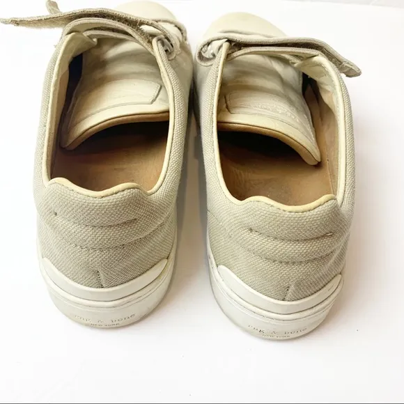 Rag &amp; Bone | Kent Tan Velcro Leather Sneakers
