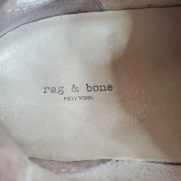 Rag &amp; Bone Womens Dylan Elastic Running Sneakers Size 36.5 EU 6.5 US Leather