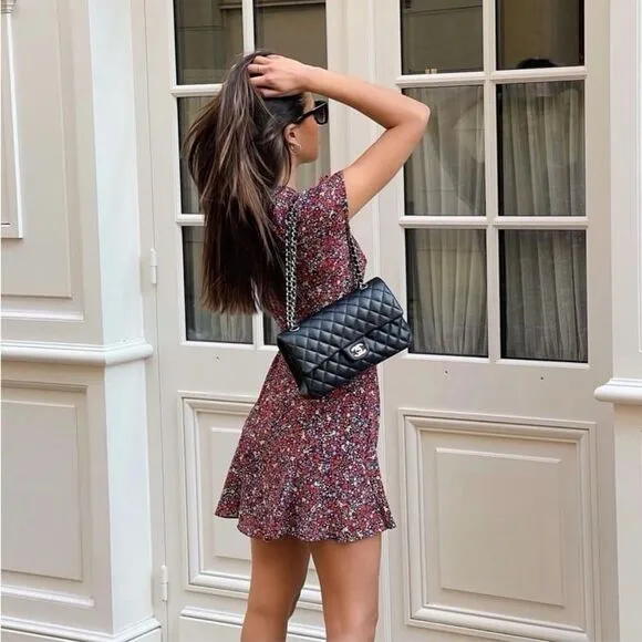 Réalisation Par Luella Silk Dress in Wildflower Size Medium