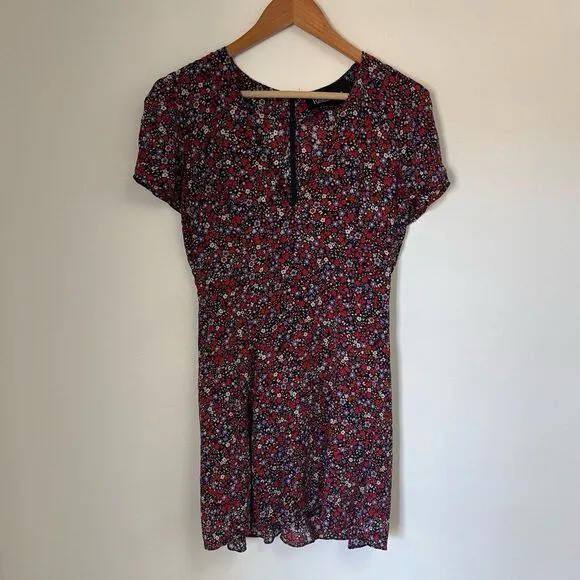 Réalisation Par Luella Silk Dress in Wildflower Size Medium