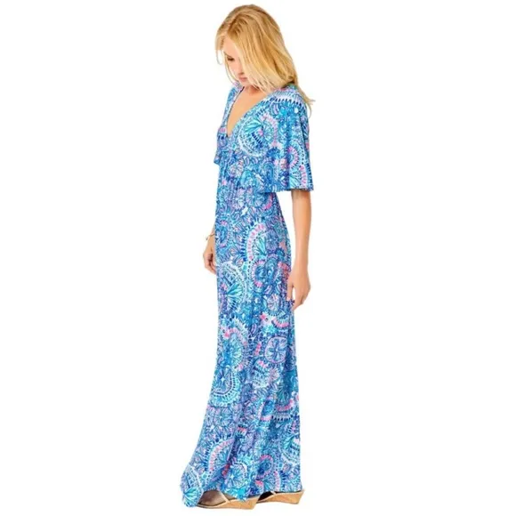RARE! Lilly Pulitzer Women’s Maxi Dress 4 Small