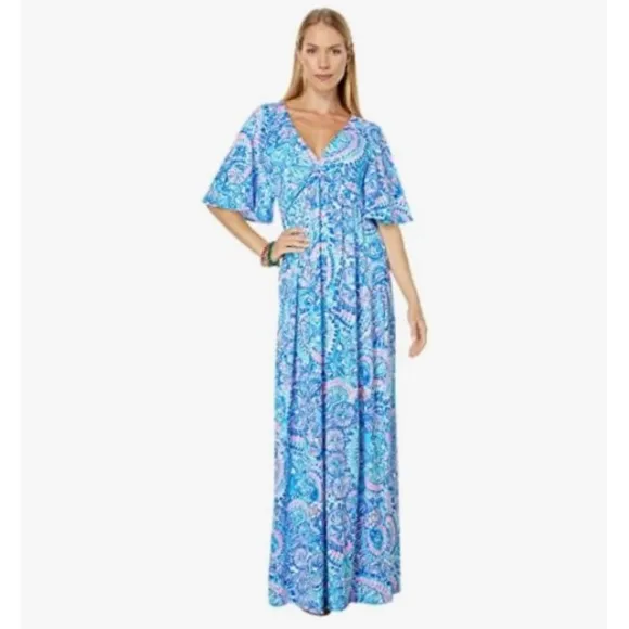 RARE! Lilly Pulitzer Women’s Maxi Dress 4 Small