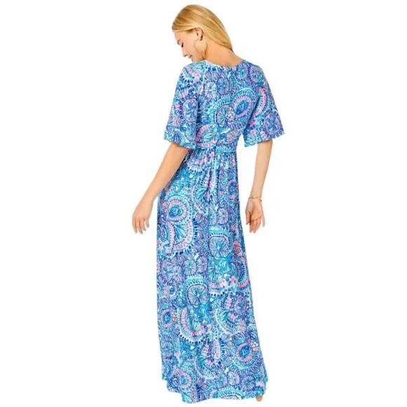 RARE! Lilly Pulitzer Women’s Maxi Dress 4 Small
