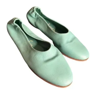 Rare ▶️ Pedro Garcia ◀️ Tiffany Blue Soft Leather Ballet Flats Size