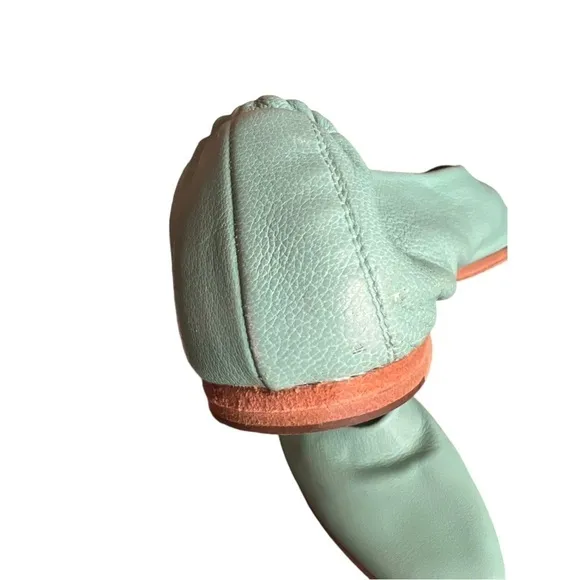 Rare ▶️ Pedro Garcia ◀️ Tiffany Blue Soft Leather Ballet Flats Size